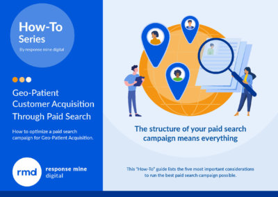 Use paid search for geo-patient customer acquisition