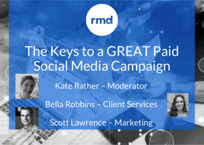The keys to a great paid social media campaign